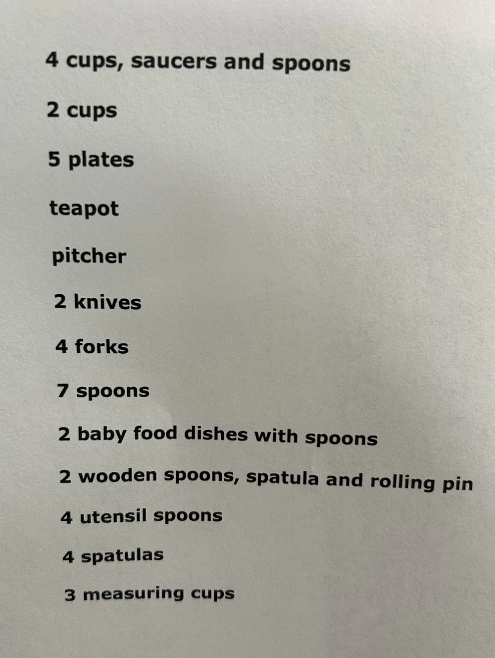 Toy Kitchenware - Picture 2 of 2